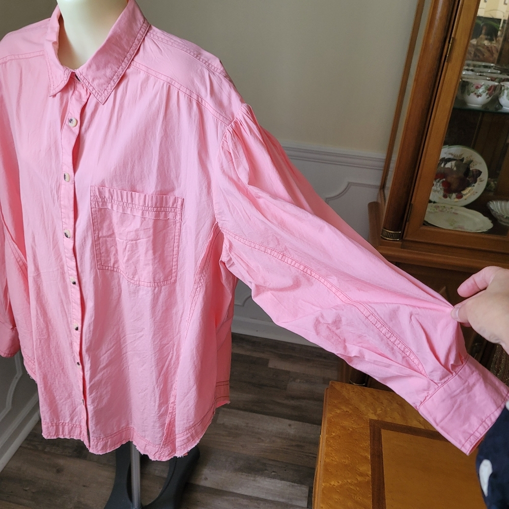 Free People Happy Hour Solid Strawberry Cream - Picture 7 of 16
